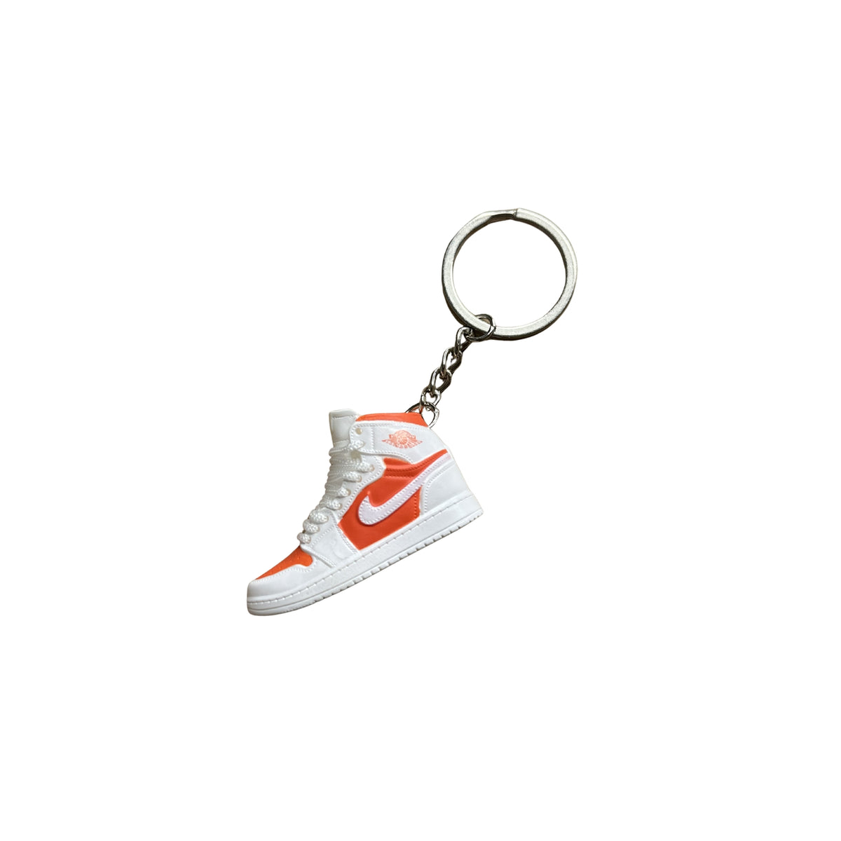 Kľúčenka - Jordan 1 High Off-White UNC white lace