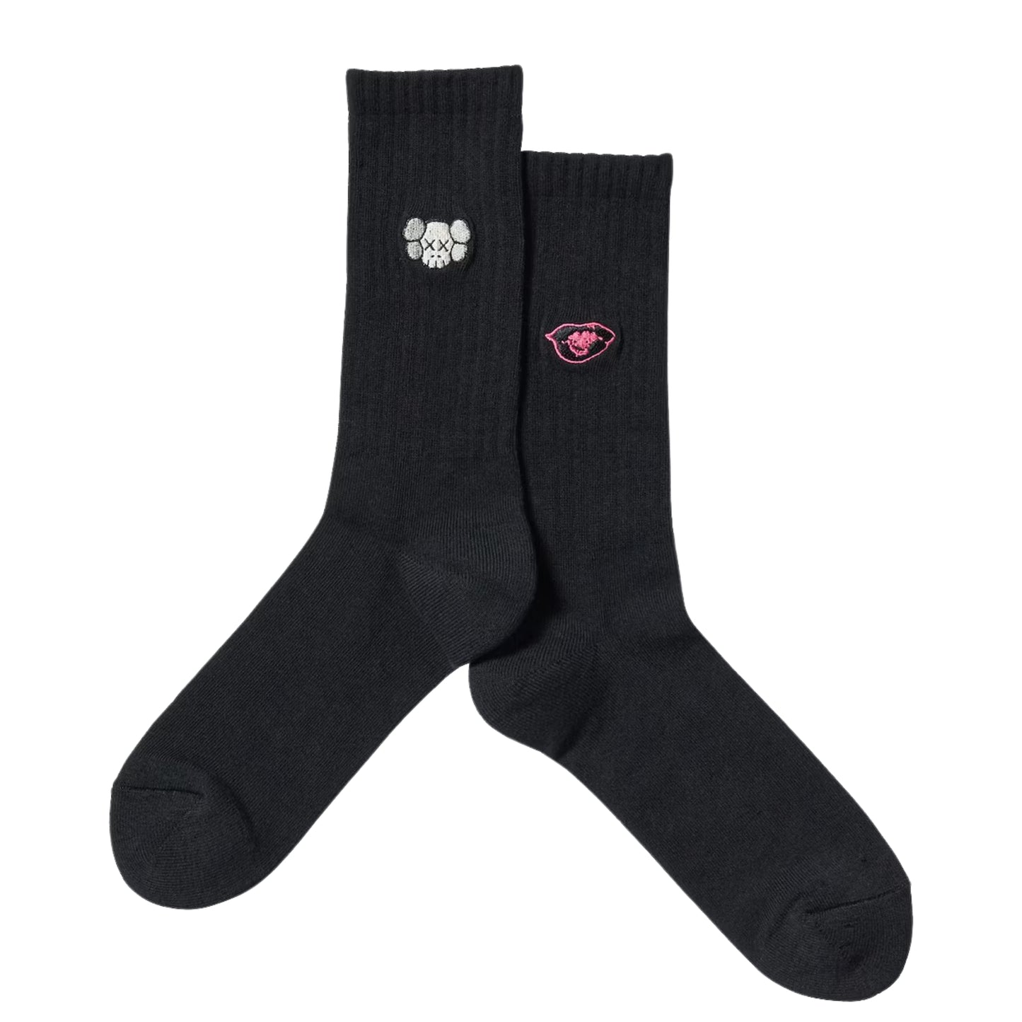 KAWS x Uniqlo Warhol 476519 Black SOCKS