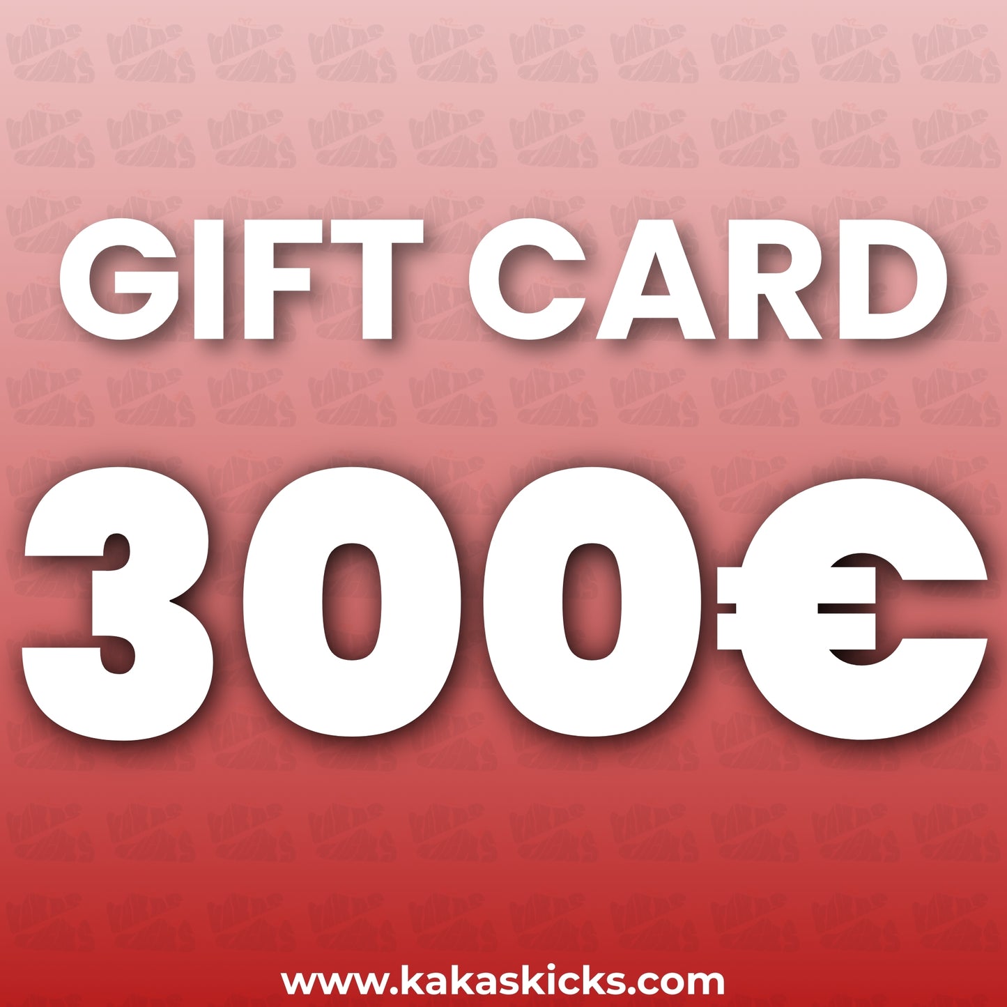 GIFT CARD - 300€