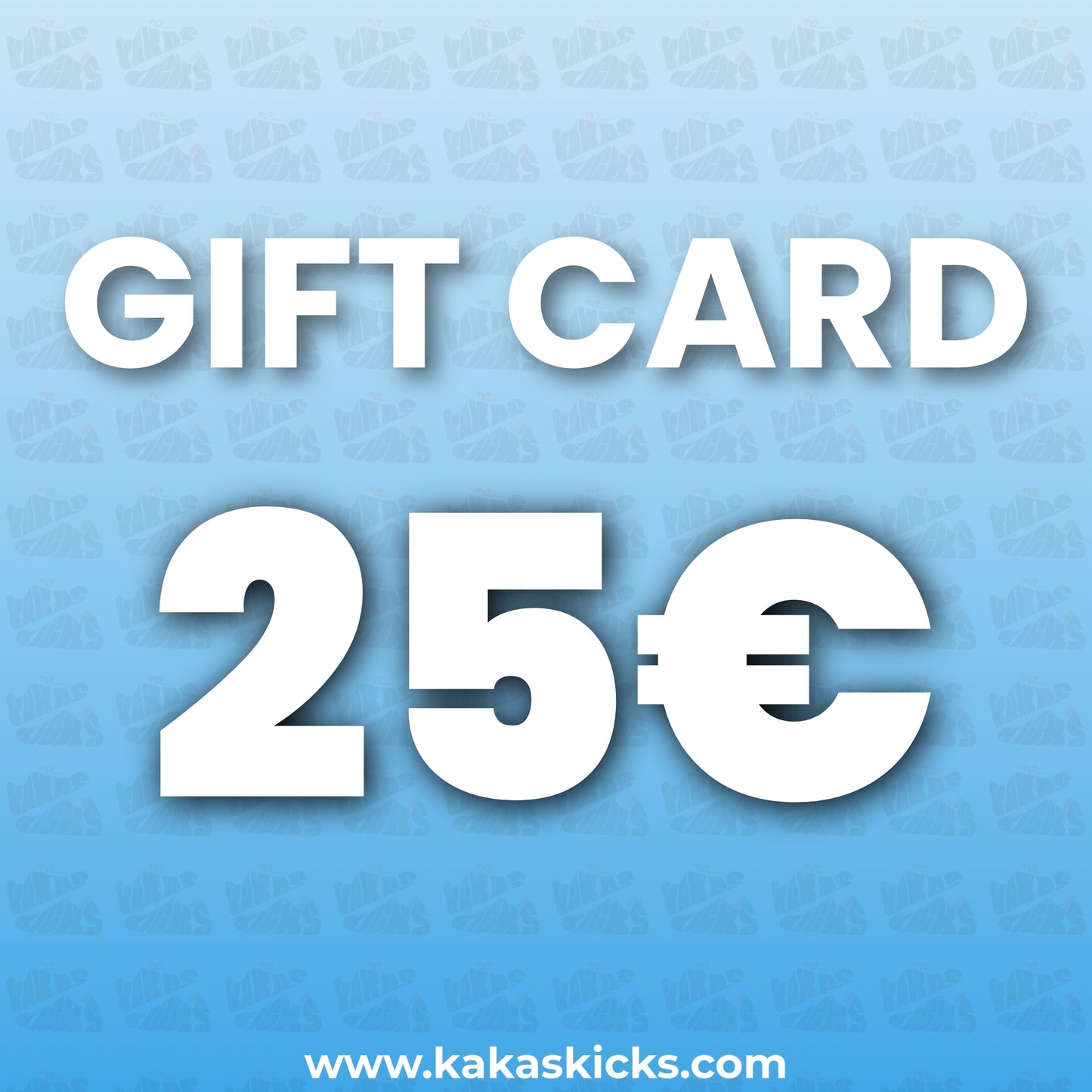GIFT CARD - 25€