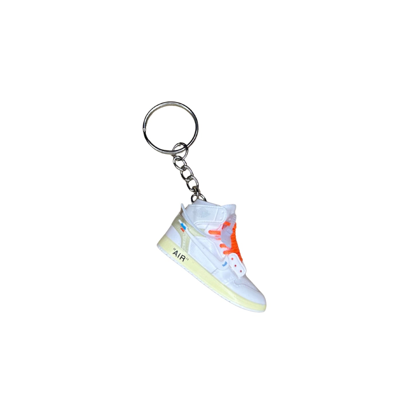 Keychain - Jordan 1 High Off-White orange lace
