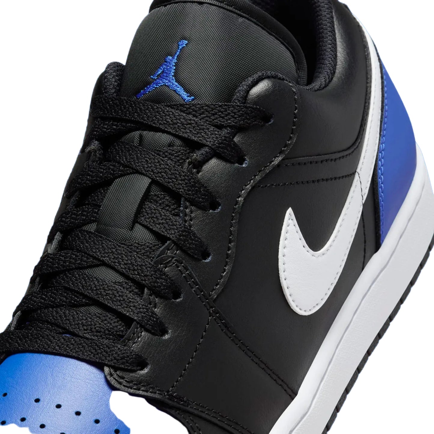Jordan 1 Low Black Royal Toe