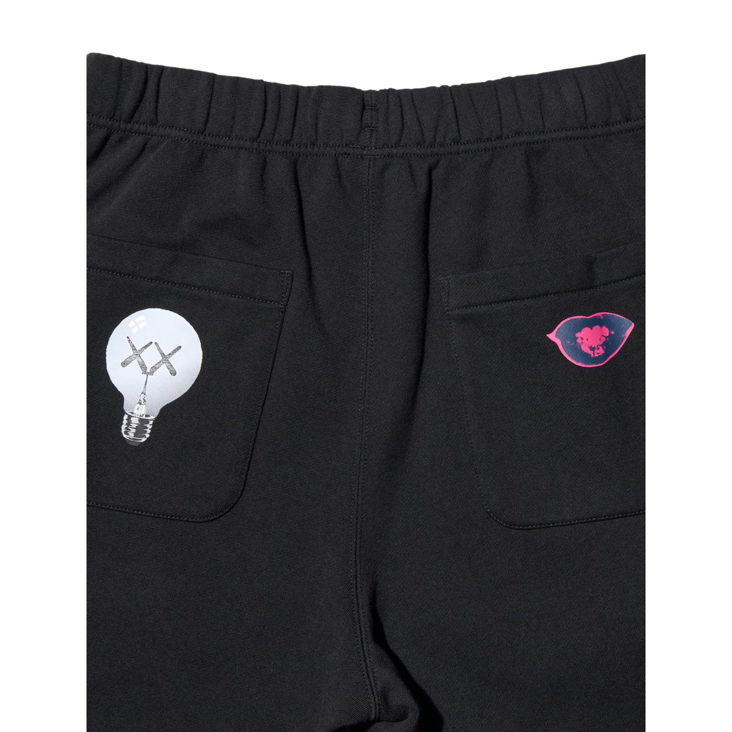 KAWS x Uniqlo Warhol 476120 Sweatpants Black