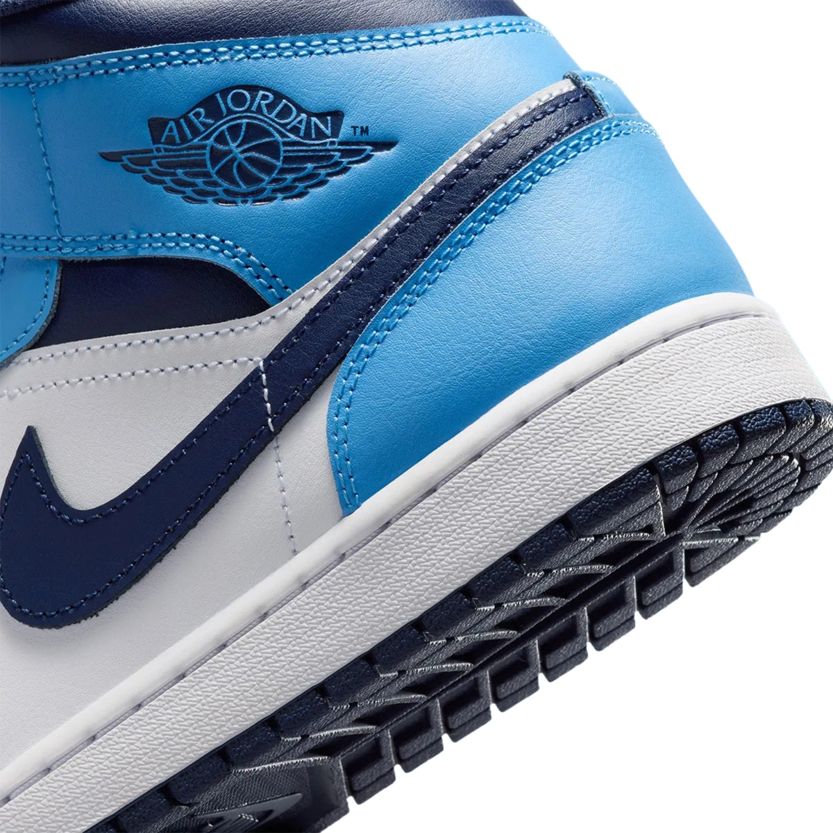 Jordan 1 Mid University Blue Midnight Navy