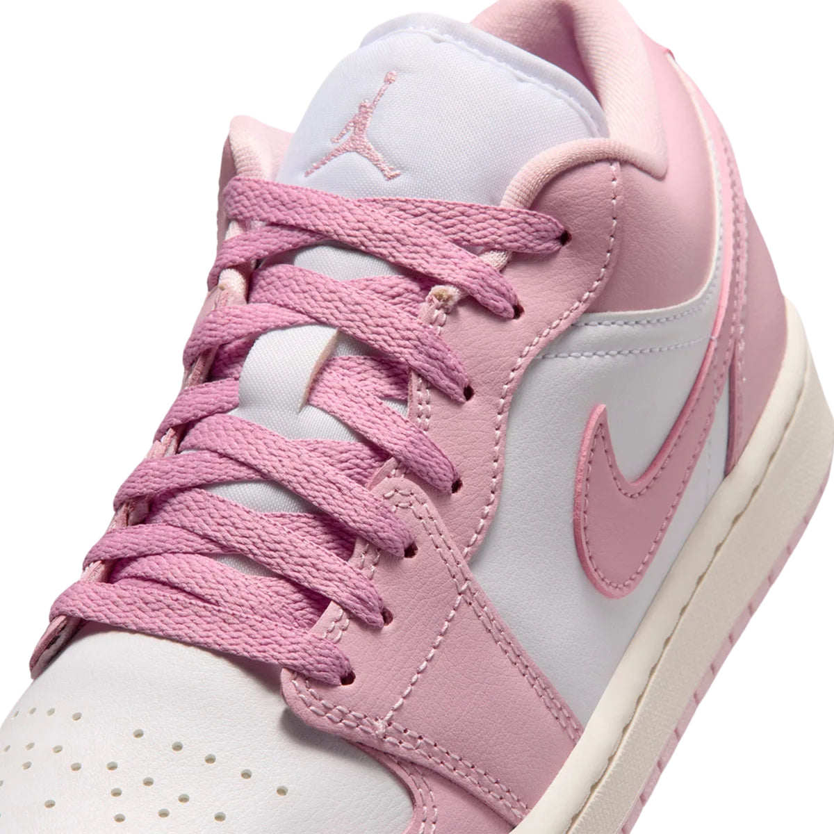 Jordan 1 Low Iced Carmine White