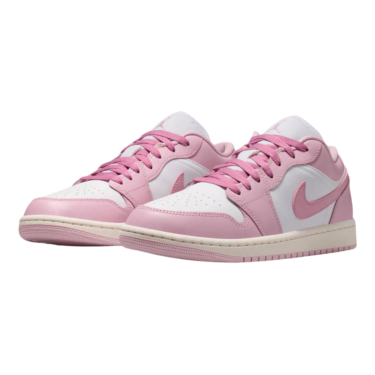 Jordan 1 Low Iced Carmine White