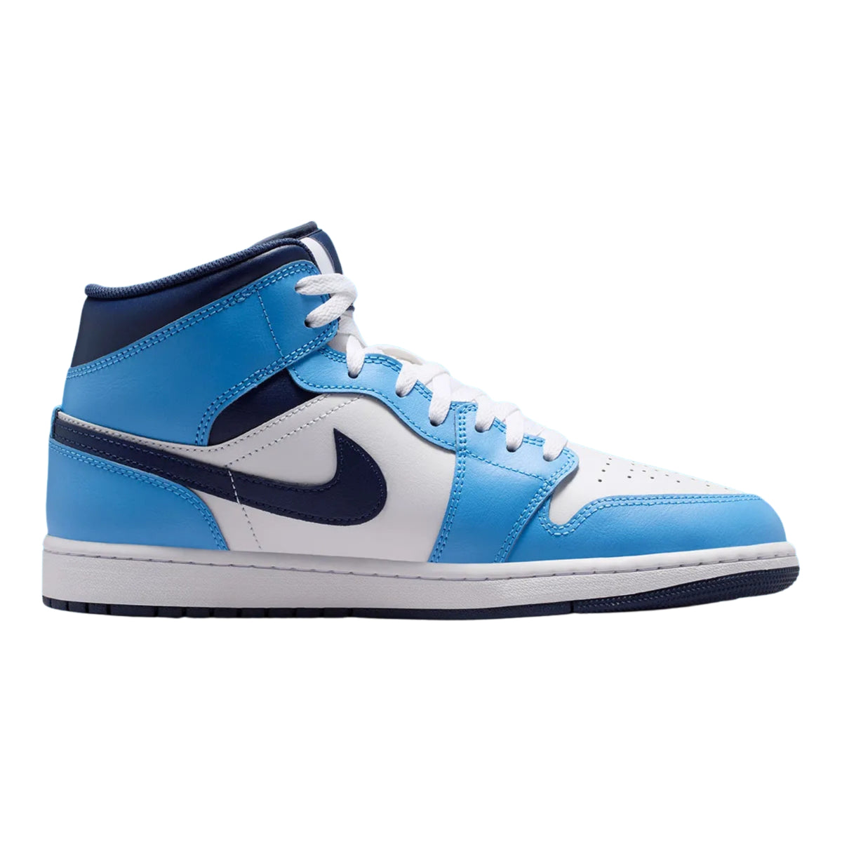Jordan 1 Mid University Blue Midnight Navy