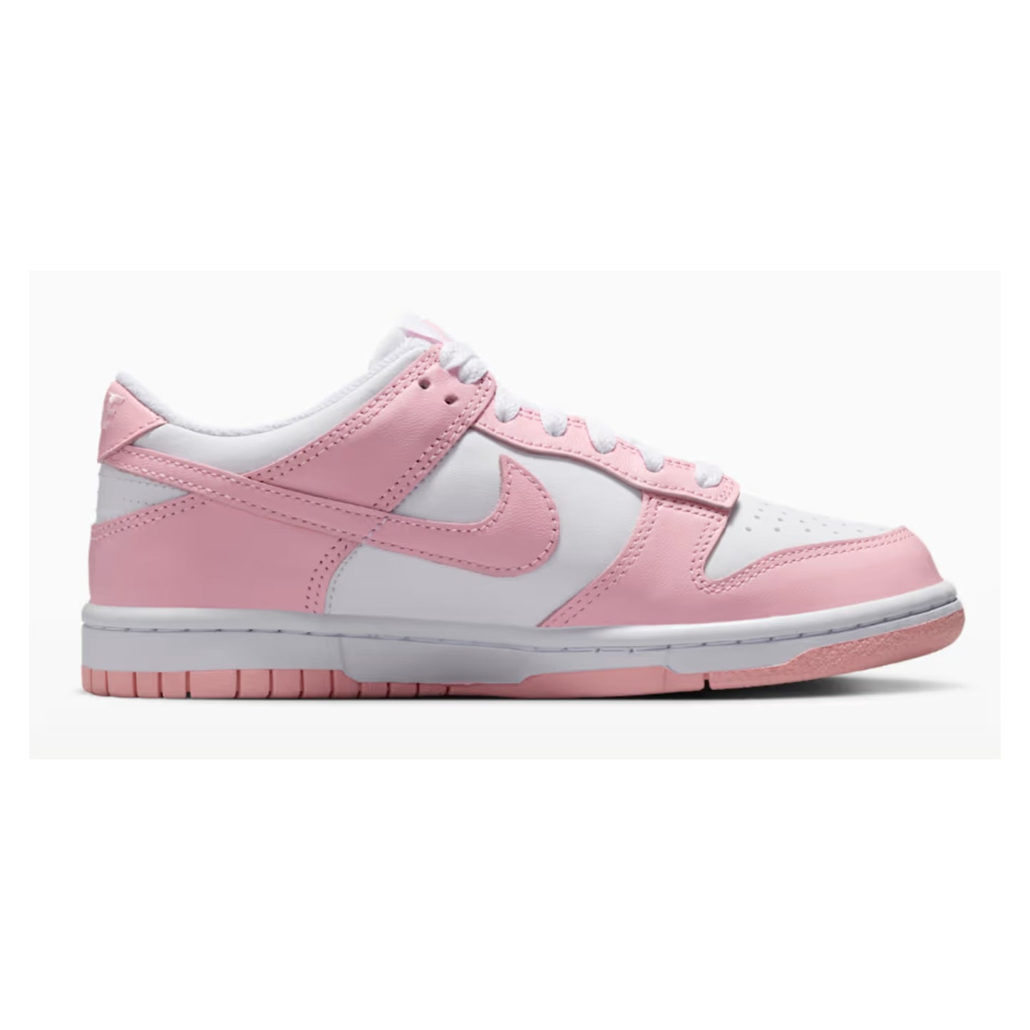 Nike Dunk Low White Medium Soft Pink (GS)
