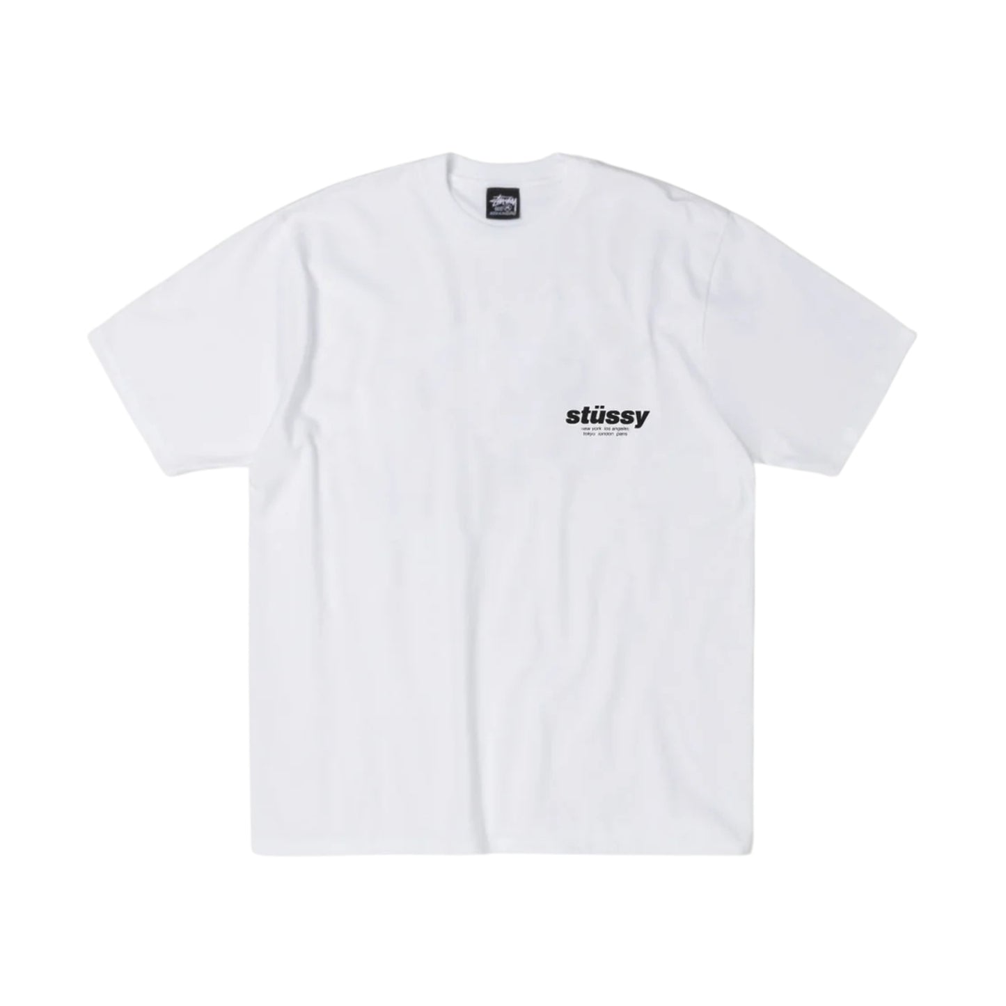 Stüssy ROLLERS TEE WHITE