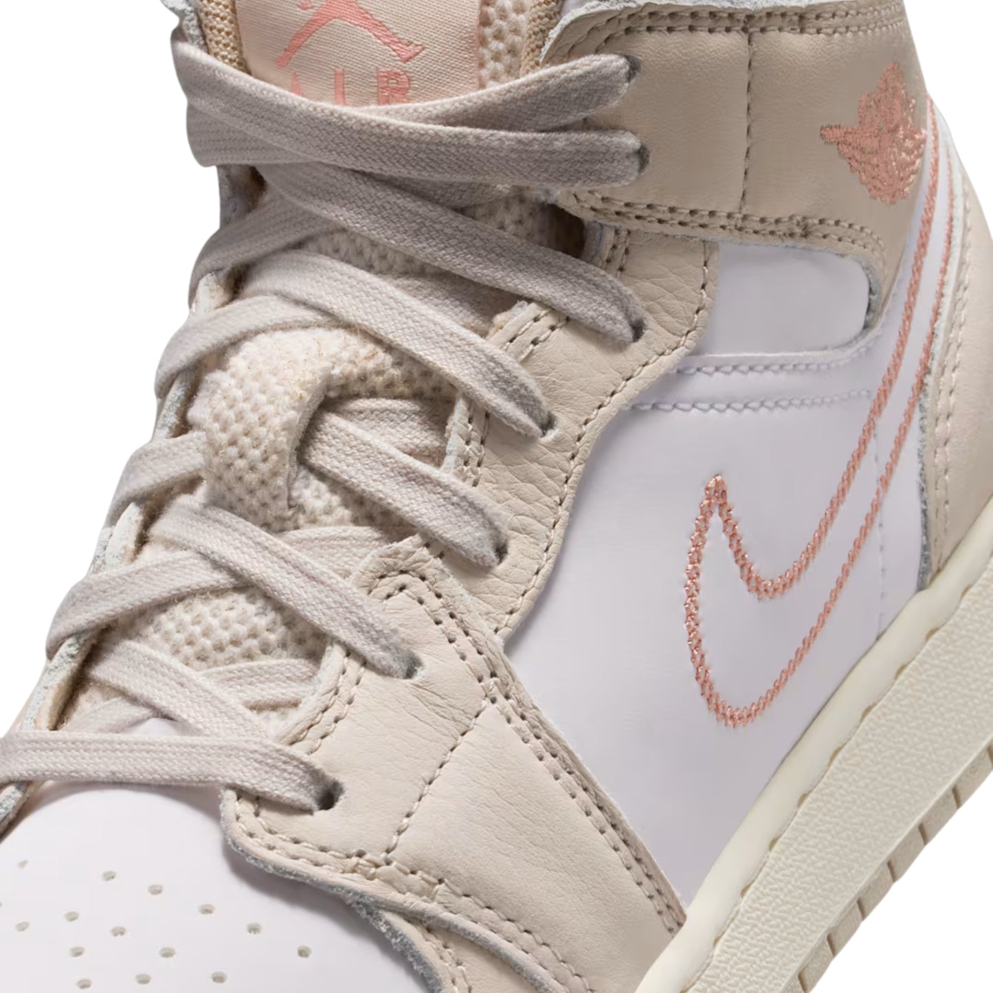 Jordan 1 Mid SE Sand Drift White Madder Root (GS)