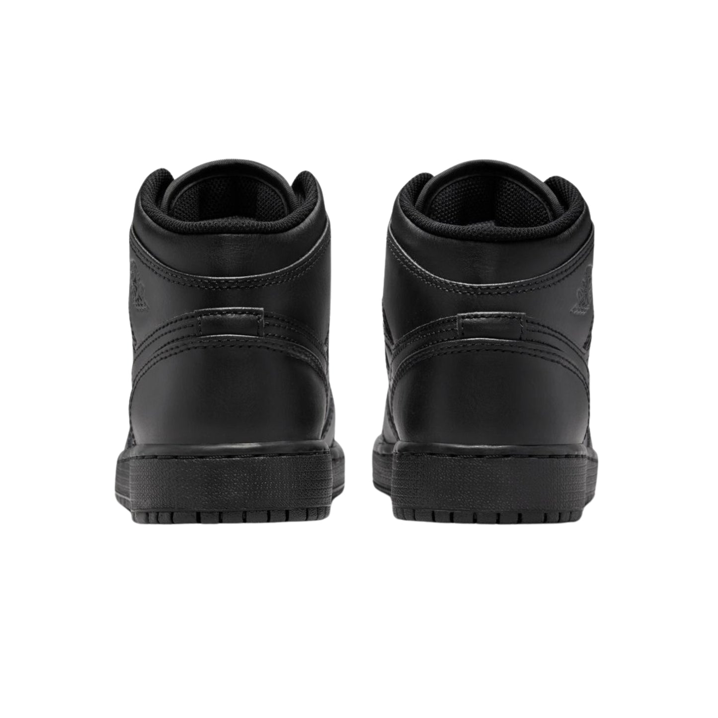 Jordan 1 Mid Triple Black (GS)