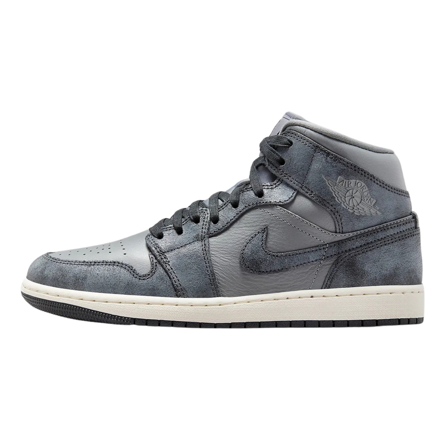 Jordan 1 Mid Distressed Smoke Grey