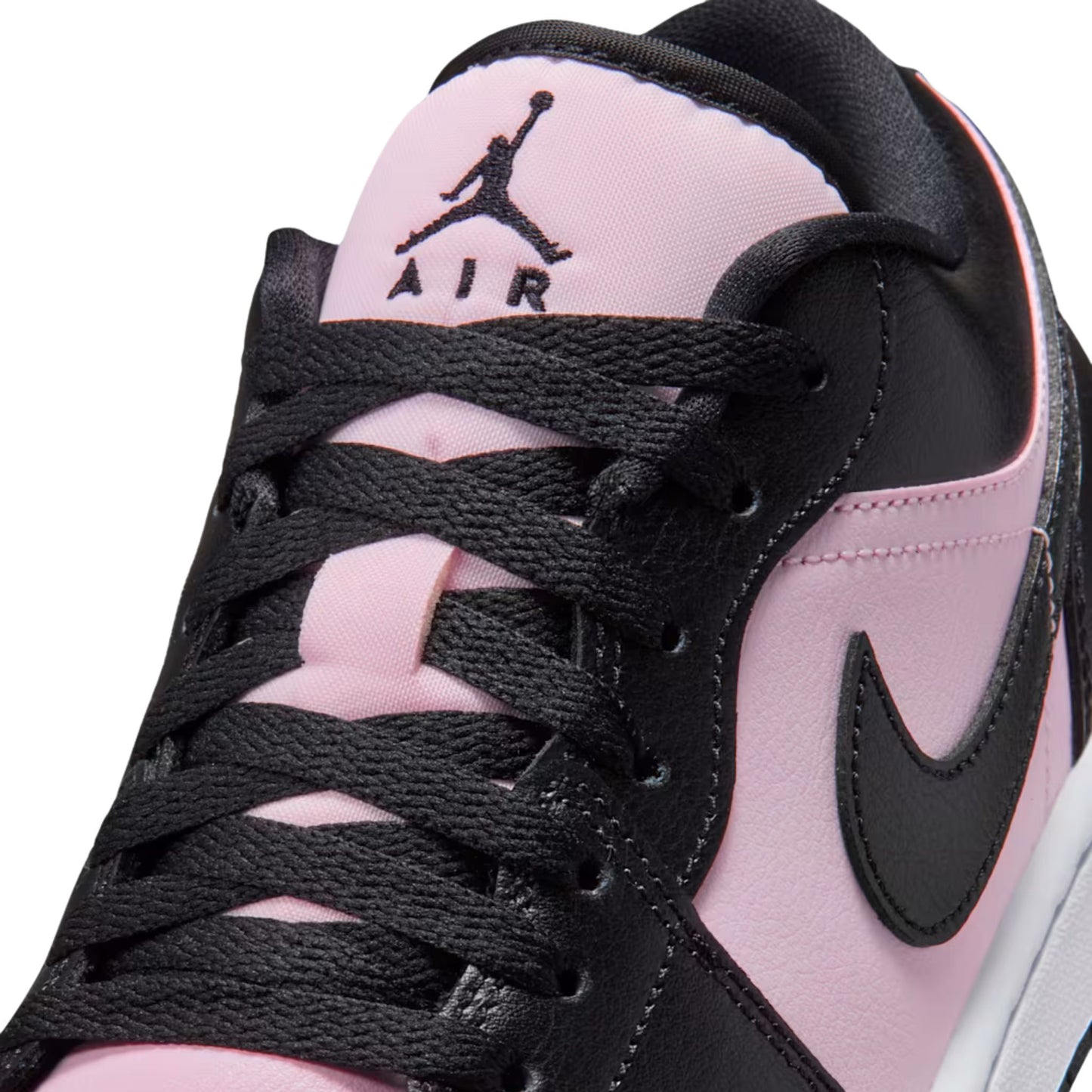 Jordan 1 Low Pink Foam Black