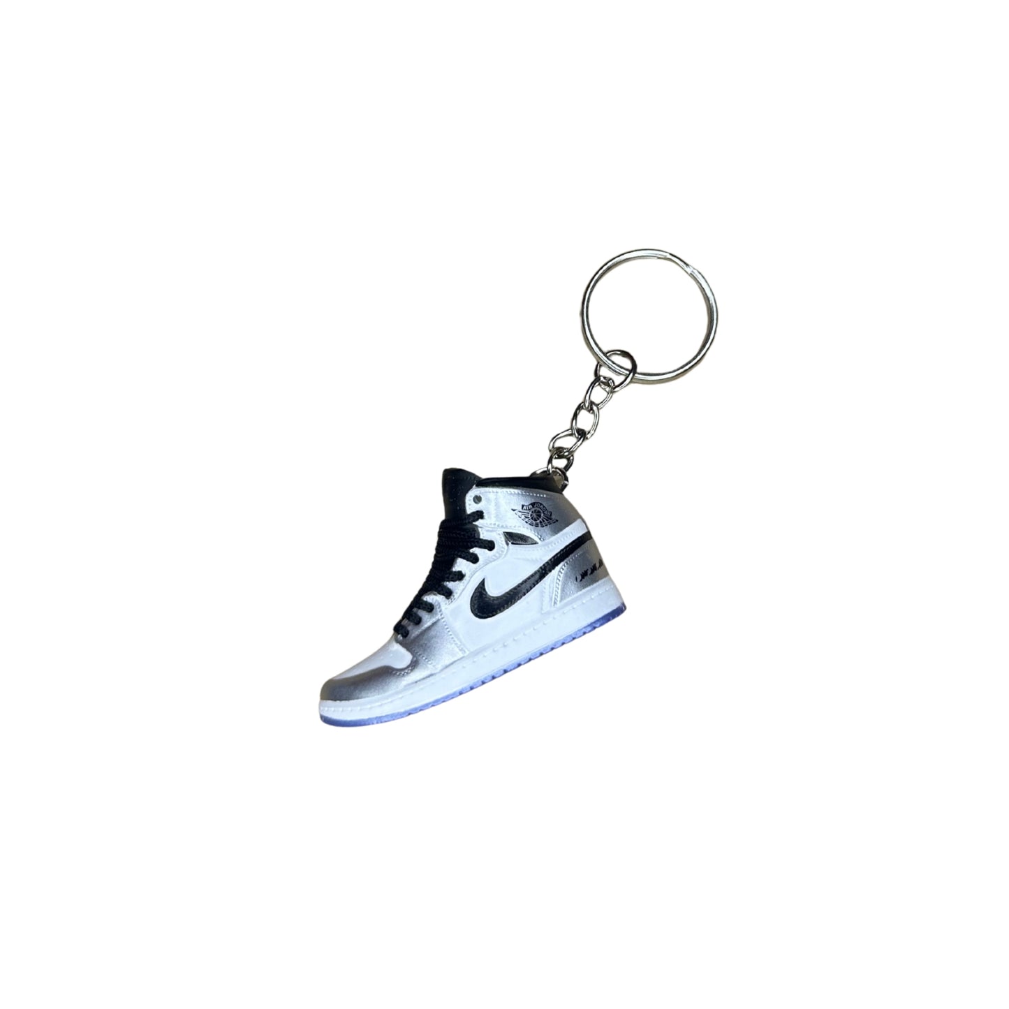 Keychain - Jordan 1 High Silver White