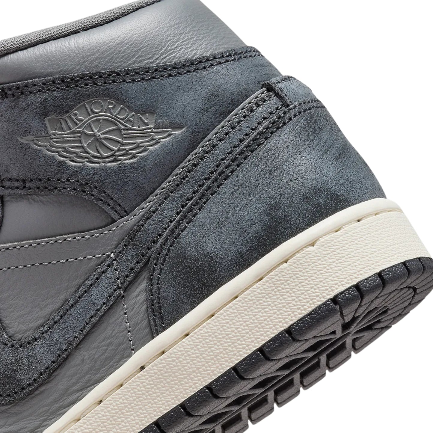 Jordan 1 Mid Distressed Smoke Grey